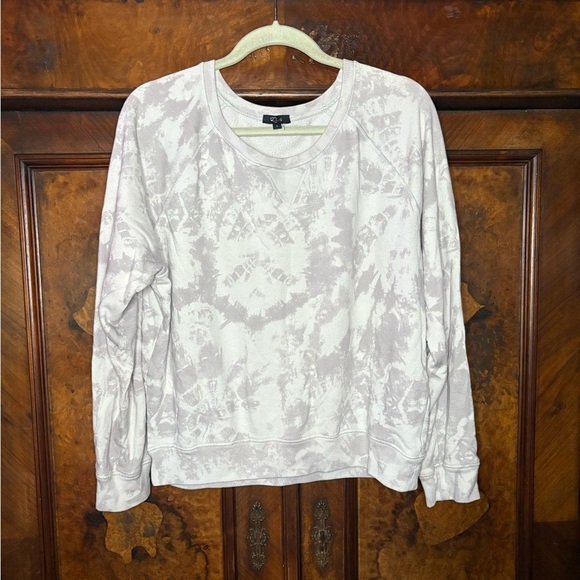 GUC Rails- Theo Gray Tie-Dye Sweatshirt. Size L - Picture 2 of 9